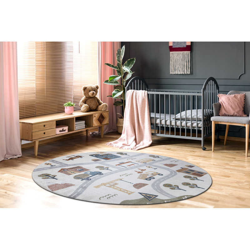 Halleck Area Rug, Round 100cm