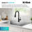 KRAUS Coda 2-Function Single Handle Pull Down Kitchen Faucet In Spot-Free-106899902