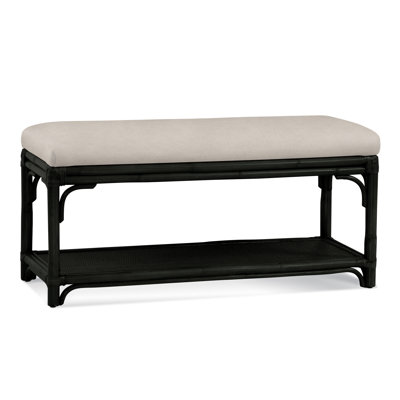 Banc de rangement en osier Summer Retreat