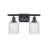Brysin 15" W 2-Light Dimmable Metal Vanity Light with Glass Shades-848961673-844129628