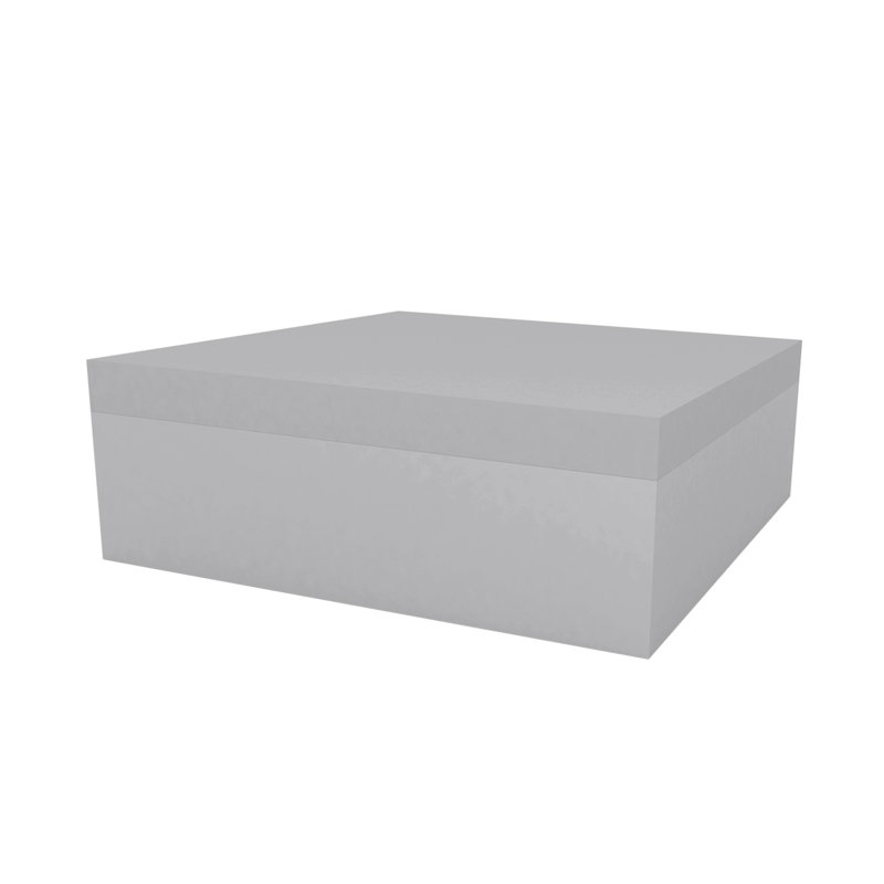 Repose-pieds d'extérieur avec coussin Jut, Acier