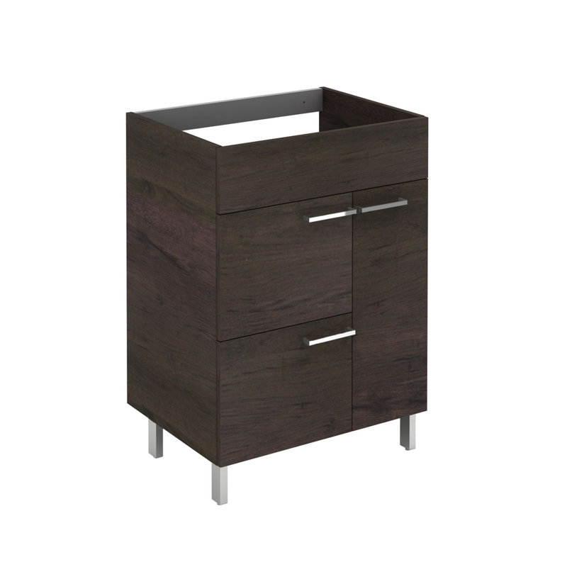 Elegance 23.6'' W Single Vanity, Wenge