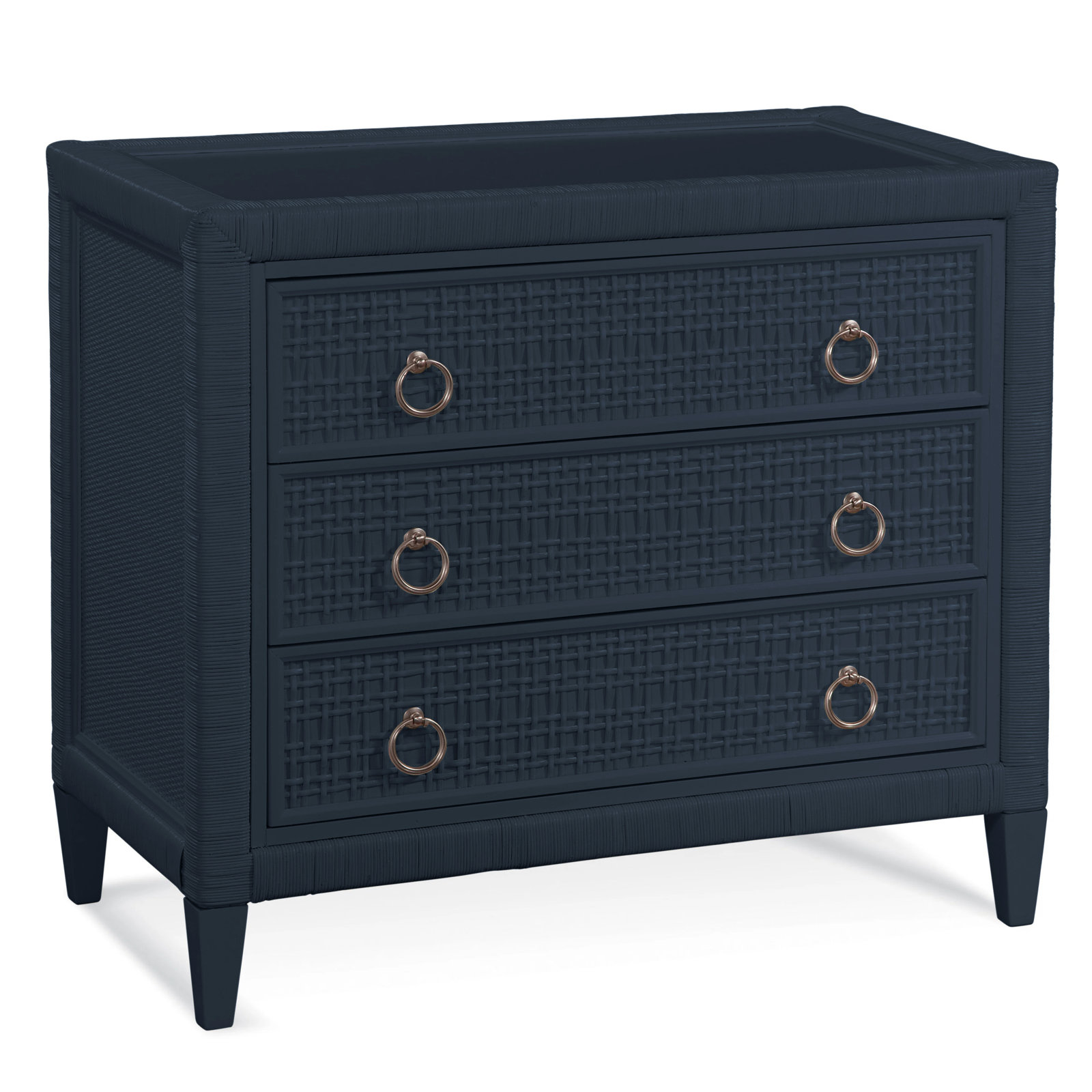 Monterey 36" Dresser, Navy, No, Satin Nickel