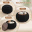 Repose-pieds rond avec rangement caché 30 po-2026706800