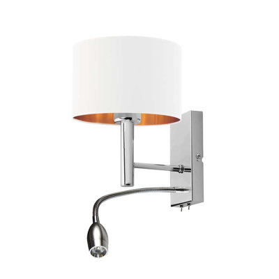 Schick Steel Armed Sconce