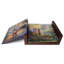 4 Piece Disney Mickey and Minnie Mouse Glass Coaster Set