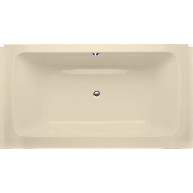 Rachael 66'' x 36'' Soaking Acrylic Bathtub, Bone