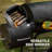 Royal Gourmet 28" Barrel Charcoal Grill with Offset Smoker and Cover