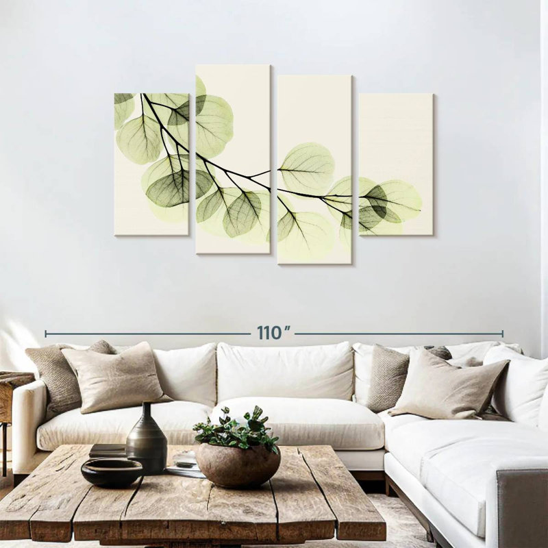Harnek Mint Eucalyptus, 48" H x 75" W