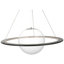 Barbara Barry Cosmos 28" Ring and Orb Chandelier-1719504021