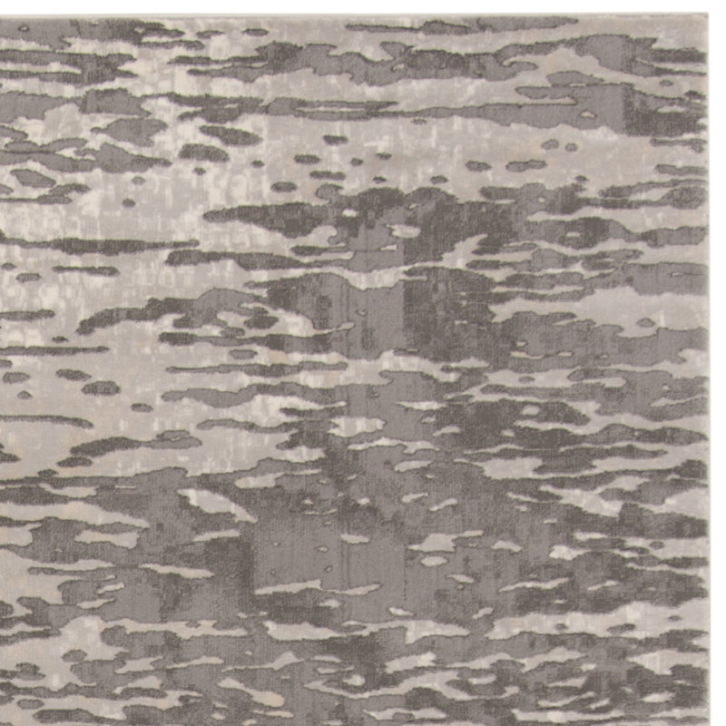 Edvin Performance Abstract Rug, Round 6'7"