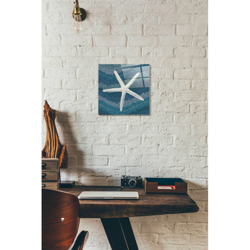 «Sea Glass IV» par Wild Apple Portfolio, art mural en verre acrylique