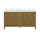  Roselle 60 in. Double Sink Bathroom Vanity in Almond Latte