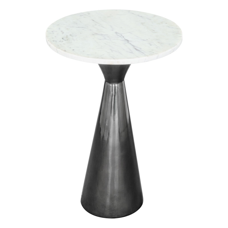 Marble Top End Table