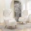 Fauteuil à oreilles Flaxville-87198359