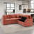 Chenille orange est en rupture de stock