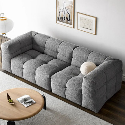 French Simple Cream Style Sofa