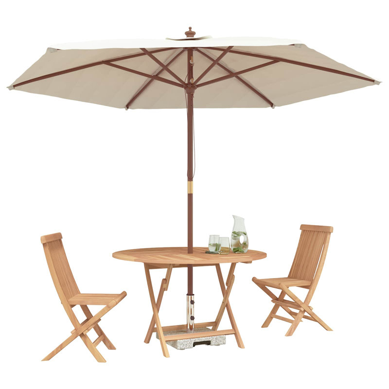 Teak Patio Dining Set with