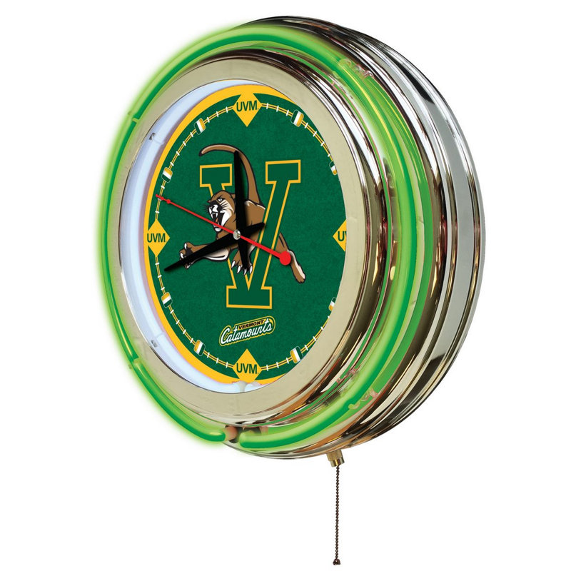 Horloge murale 15 po NCAA, Vermont