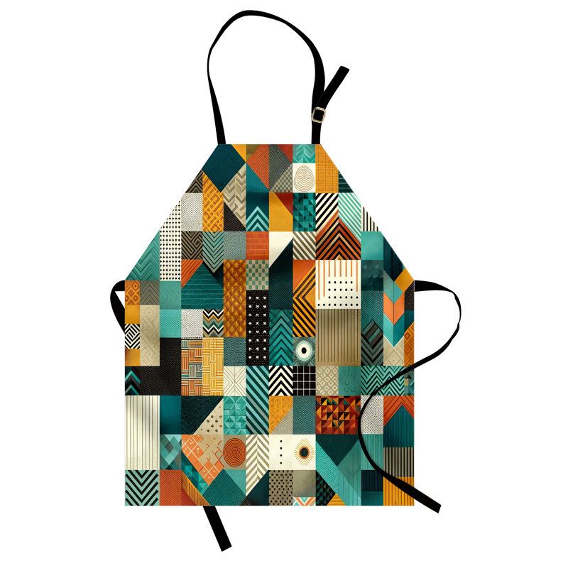 Geometric Bib Apron