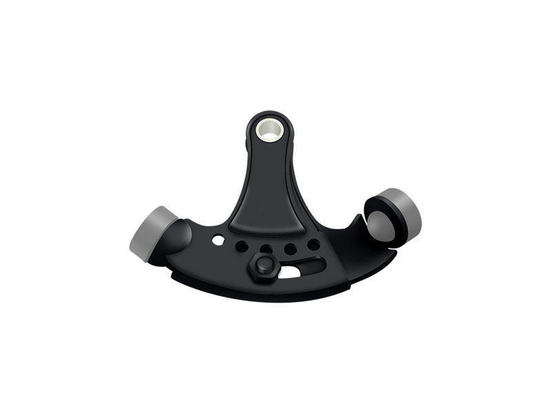 Deltana HPA69U26 Hinge Pin Stop, Hinge Mounted, Adjustable in Polished Chrome, Polished Chrome