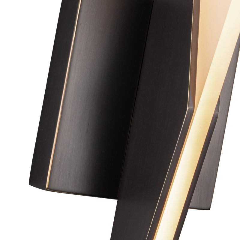 Tachi 1 - Light LED Flush Mounted Sconce, Urban Bronze