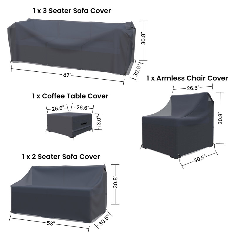 Bhairavi Rattan Sectional Seating Group Cover