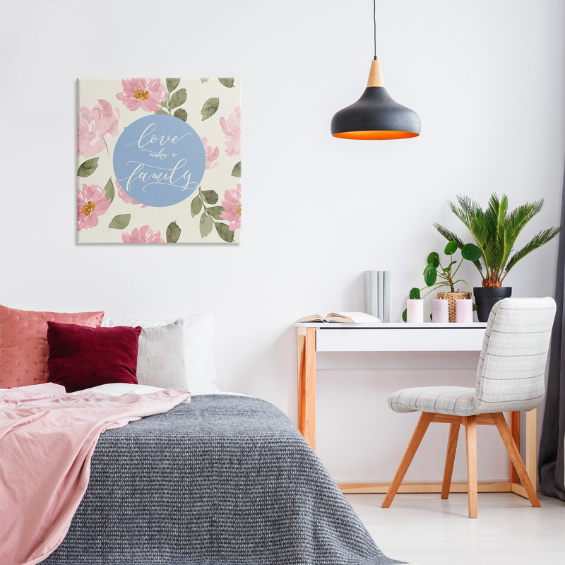 «Love Makes Family» par Lucille Price, H 30 po x l 30 po