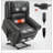 Power Lift Recliner Chair Heat Massage Dual Motor Infinite Position Up to 350 LBS, Faux Leather-981460665