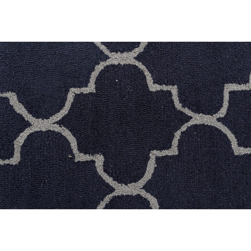 Tapis bleu marine Iverson