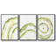 Lichen Halo I - Ensemble de 3 cadres flottants sur toile-97812165-97812167