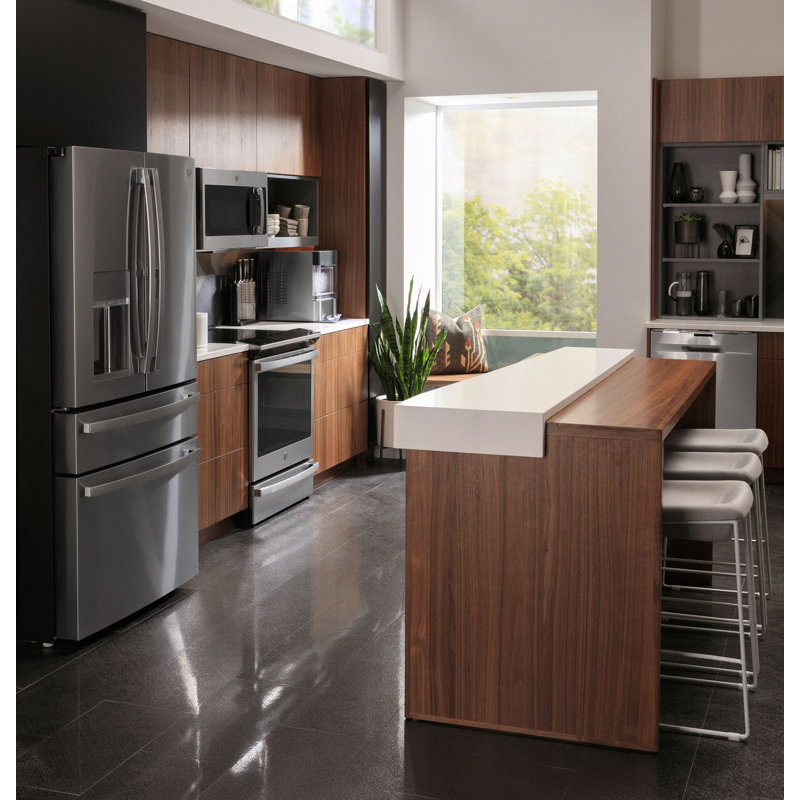 GE Profile Smart Appliances 30" 5.3 cu.ft. Slide-in Electric Range, Stainless Steel