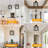Black Pendant Lights Kitchen Island Set Of 3, Farmhouse Hanging Lamp With 62'' Height Adjustable Cord, Small Wood Ceiling Pendant Light Fixture For Dining Room, Entryway