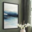 «Waves II», reproduction encadrée - bois massif-604787498-604787499