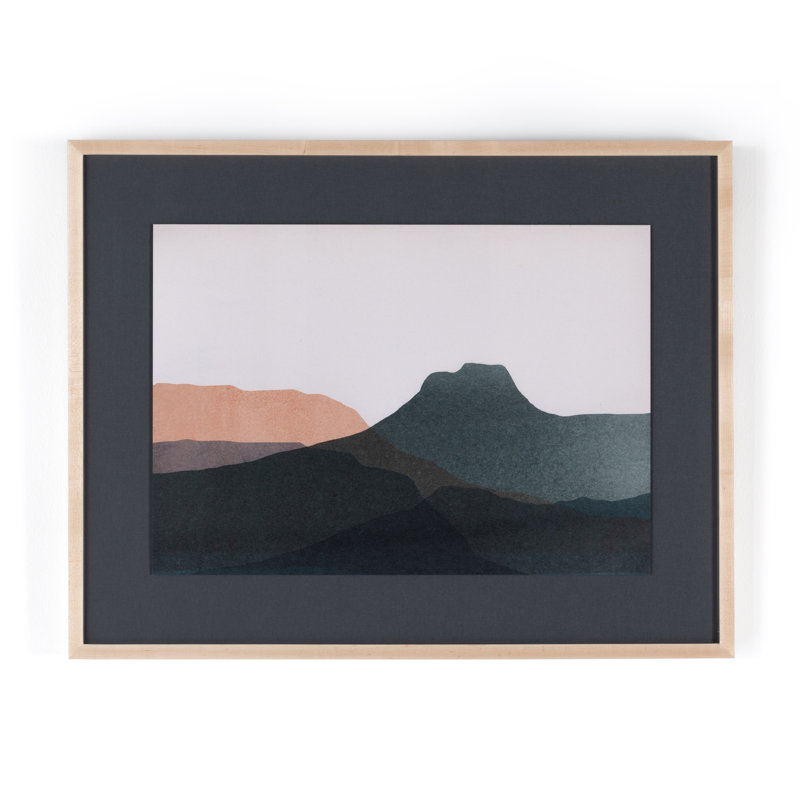 Landscape 1 by Kelly Colchin - Floater Frame Painting