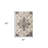 2' X 3' Ivory Medallion Power Loom Area Rug