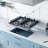 Rangaire 24" Stainless Steel Natural Gas 4 Burner Cooktop