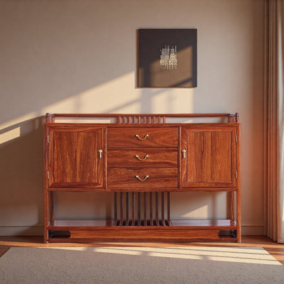Simple Solid Wood Sideboard