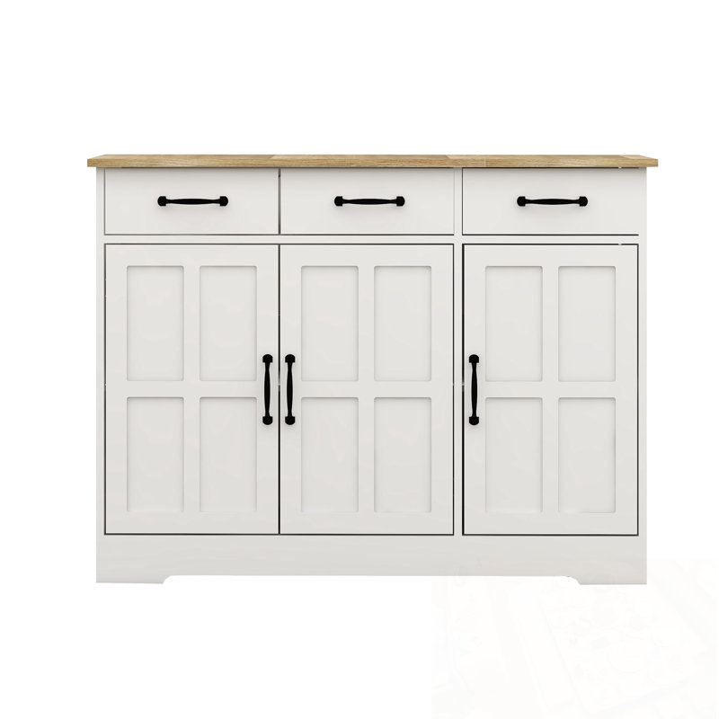 Rangement Mehl avec 3 tiroirs et 3 portes