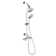 Symphony Polished Chrome Retrofit Shower Faucet Complete Shower System