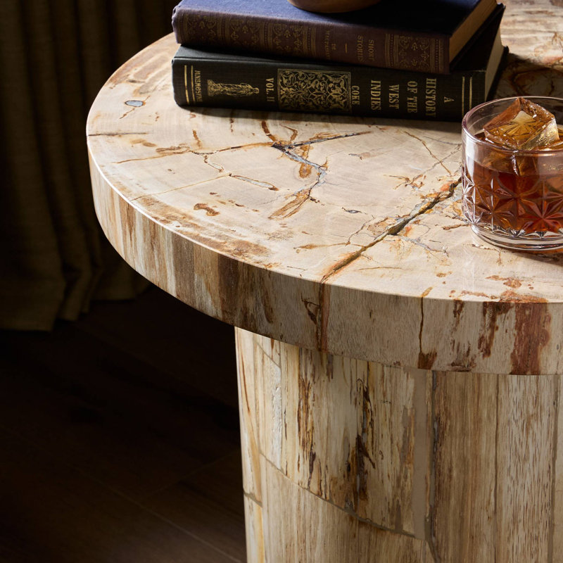 AIDA Solid Wood End Table