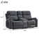 75.6'' Wide Modern And Overstuffed Soft Power Reclining Loveseat Sofa With Center Console