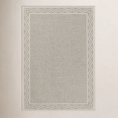 Saybrook Gray Indoor Outdoor Rug