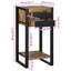 Solid Wood End Table