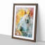 Bunny Rabbit In Abstract - Picture Frame Painting Print-55681308-55681307