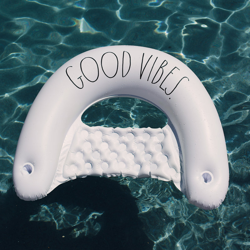 Chaise longue Rae Dunn Chill - Good Vibes