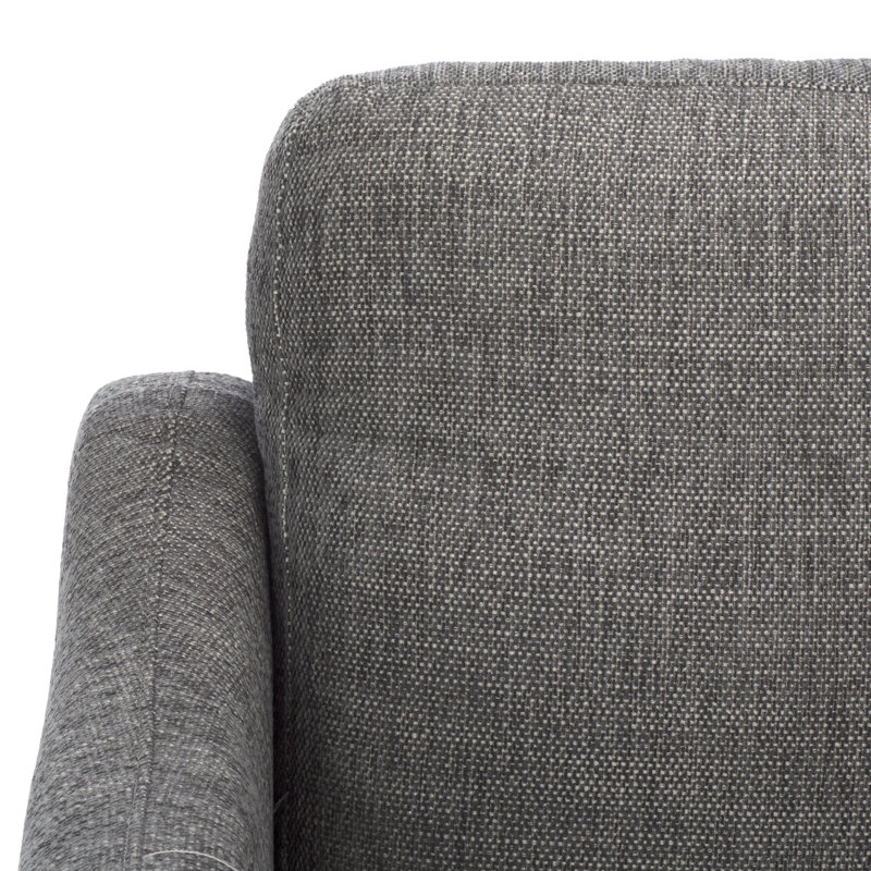 Fauteuil de 32,4 po de largeur Hasina, Gris