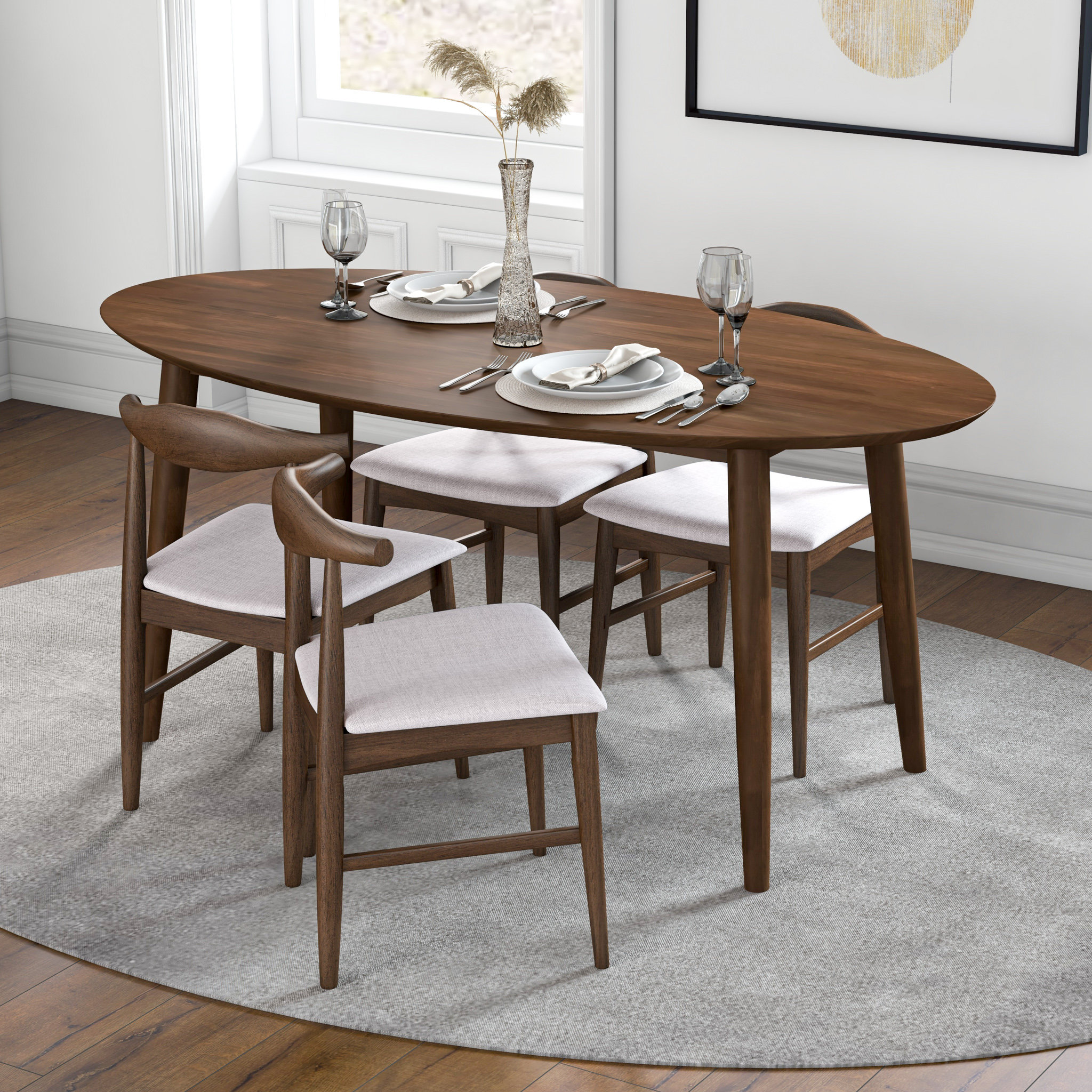 https://assets.wfcdn.com/im/66502795/compr-r85/2269/226923933/rollins-5-piece-mid-century-oval-dining-set-w-4-velvet-dining-chairs-in-beige.jpg