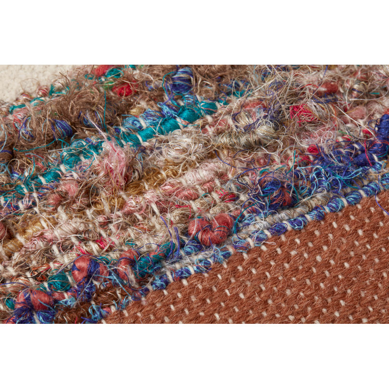 Handwoven Multicolor Striped 18" x 18" Pillow Cover