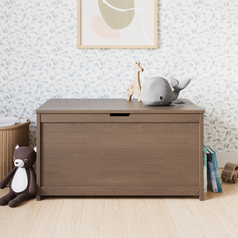 33” Harmony toy storage bench, Bruyère poussiéreuse